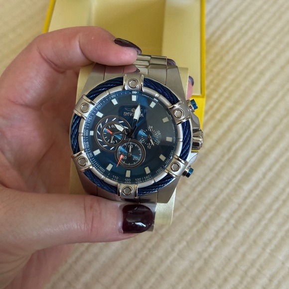 Invicta Bolt Mens Quartz 52MM Stainless Steel Wristwatch - Picture 7 of 11